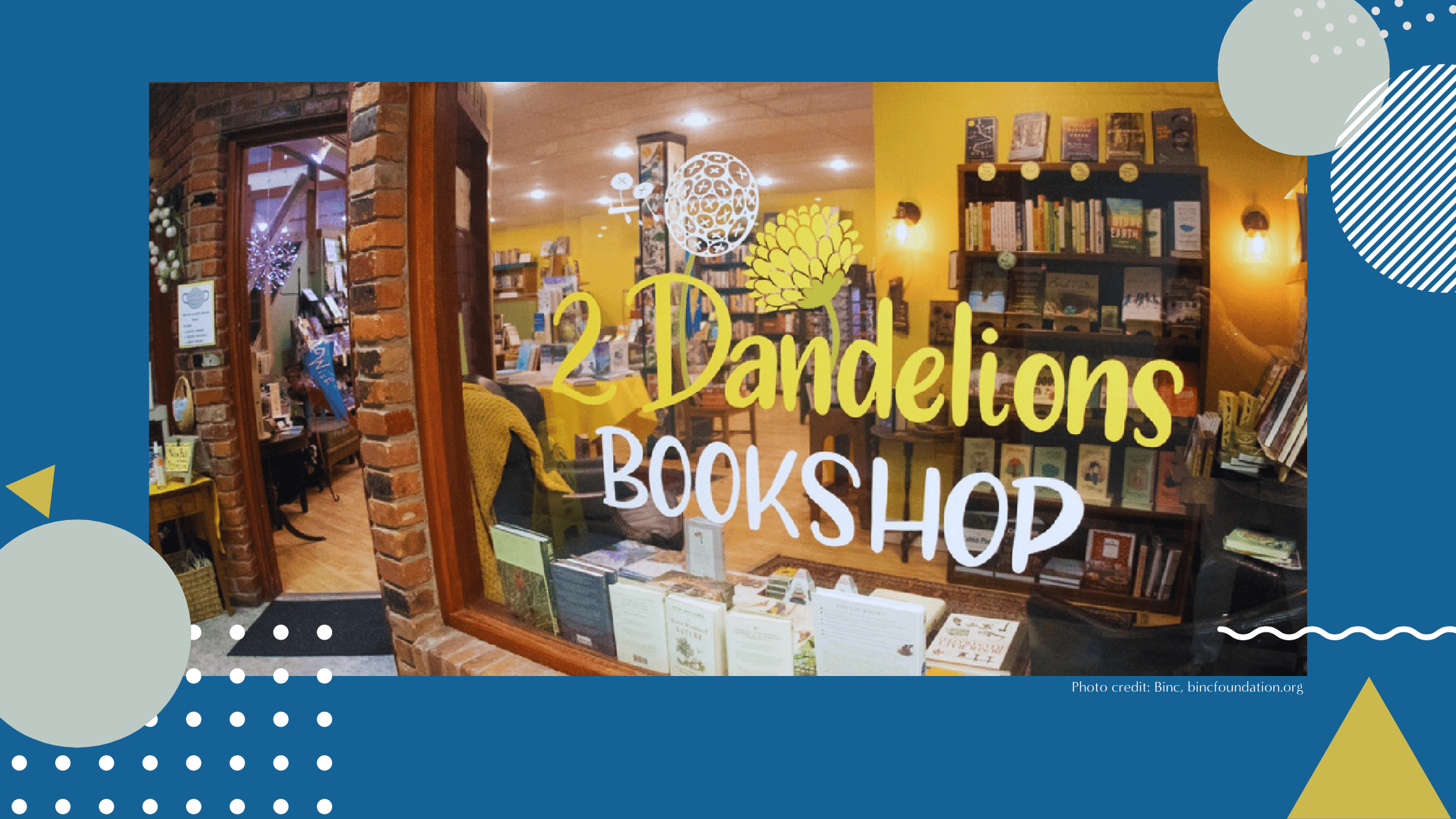 2 Dandelions Bookshop